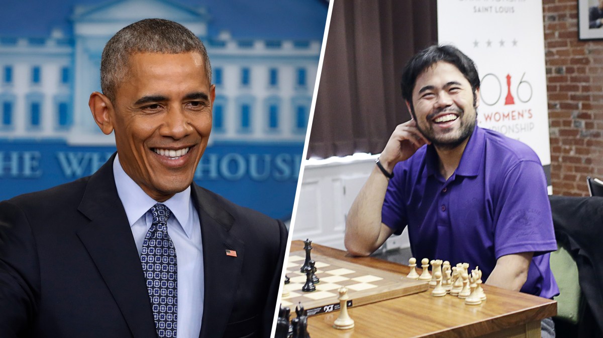 US Chess Champion Hikaru Nakamura Challenges Barack Obama to a Benefit  Match for Team Biden – Mother Jones